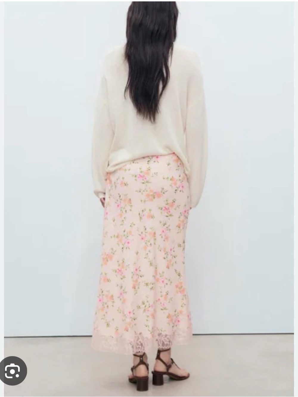 Mango White Maxi Skirt - Picture 3 of 7